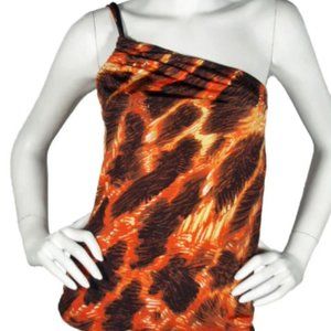 JUST CAVALLI (Roberto) Sexy One Shoulder Top
